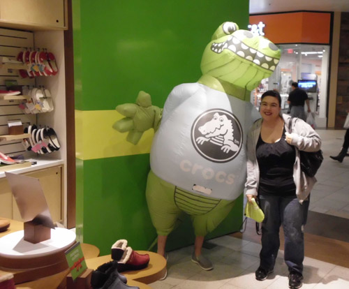 Central Texas Mom Review Crocs Store Grand Opening Barton Creek Square in Austin Texas