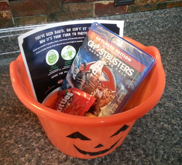 Ghostbusters Halloween #BooItForward new family tradition
