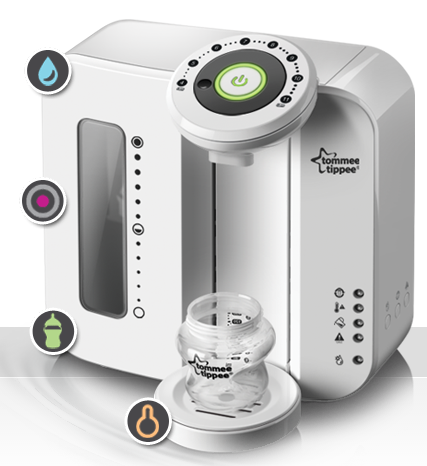 Tommee Tippee Perfect Prep™ Machine warm formula for your baby Review